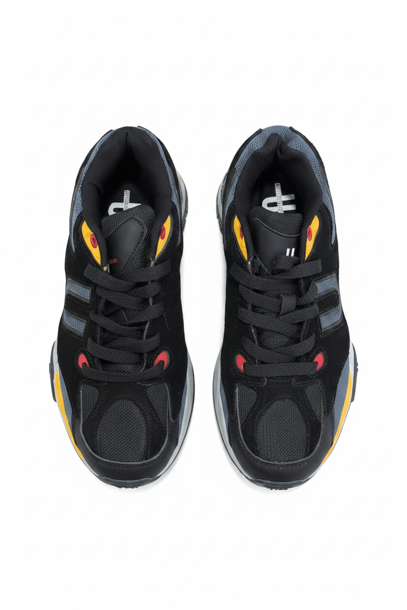 Tenis Negro 12577 de Cordones Casual para Hombre en Costa Rica Calzado 365