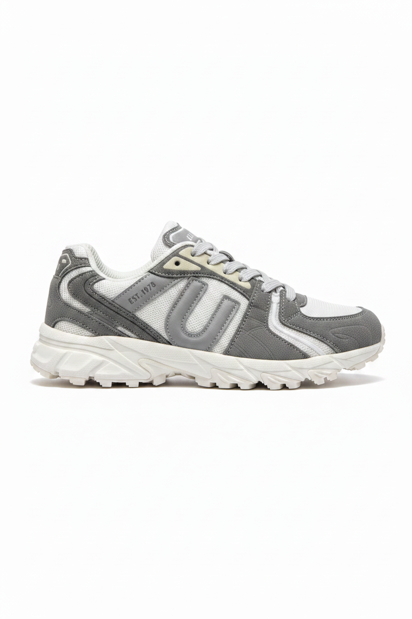 Tenis Blanco Gris Gamuza 13725 De Cordones Casual de Hombre Calzado 365 Costa Rica