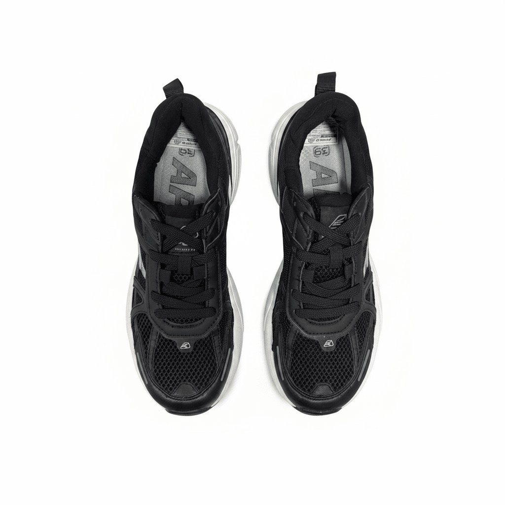 Tenis Negro 13826 de Cordones Casual para Hombre en Calzado 365 Costa Rica
