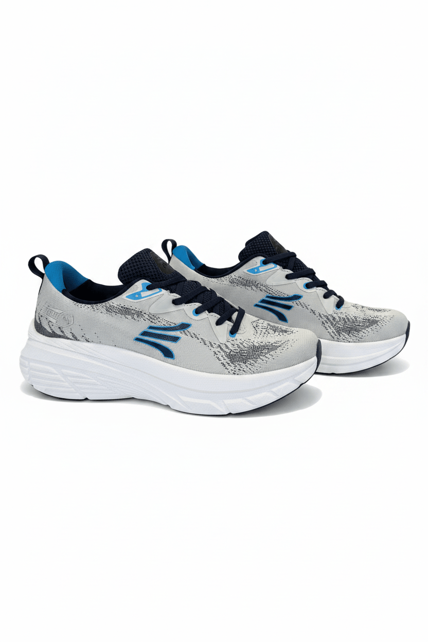 Tenis Gris Plataforma Chunky 13901 de cordones Casual de hombre Calzado 365 Costa Rica