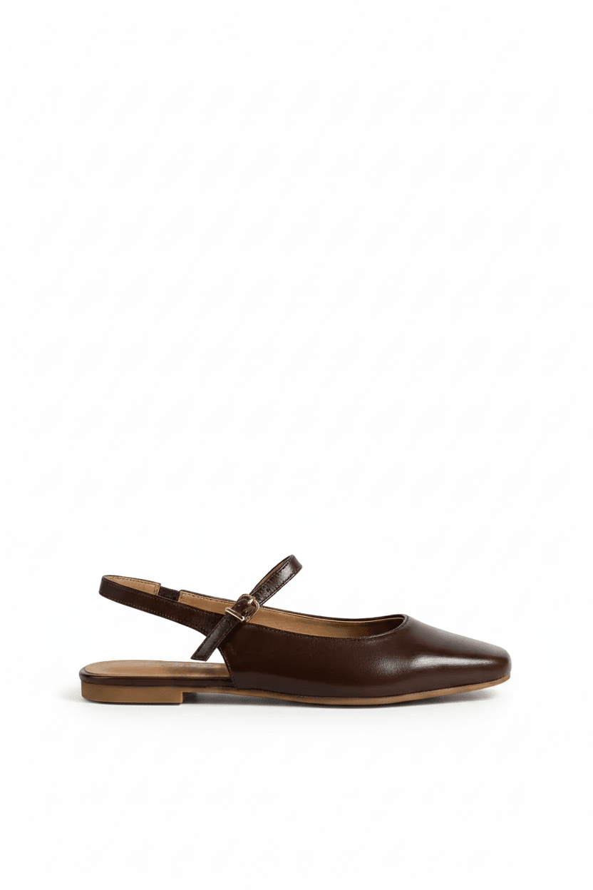 Bailarinas Café Oscuro Charol 15044 - Slingback, Mary Jane, Casual de mujer Calzado 365 Costa Rica