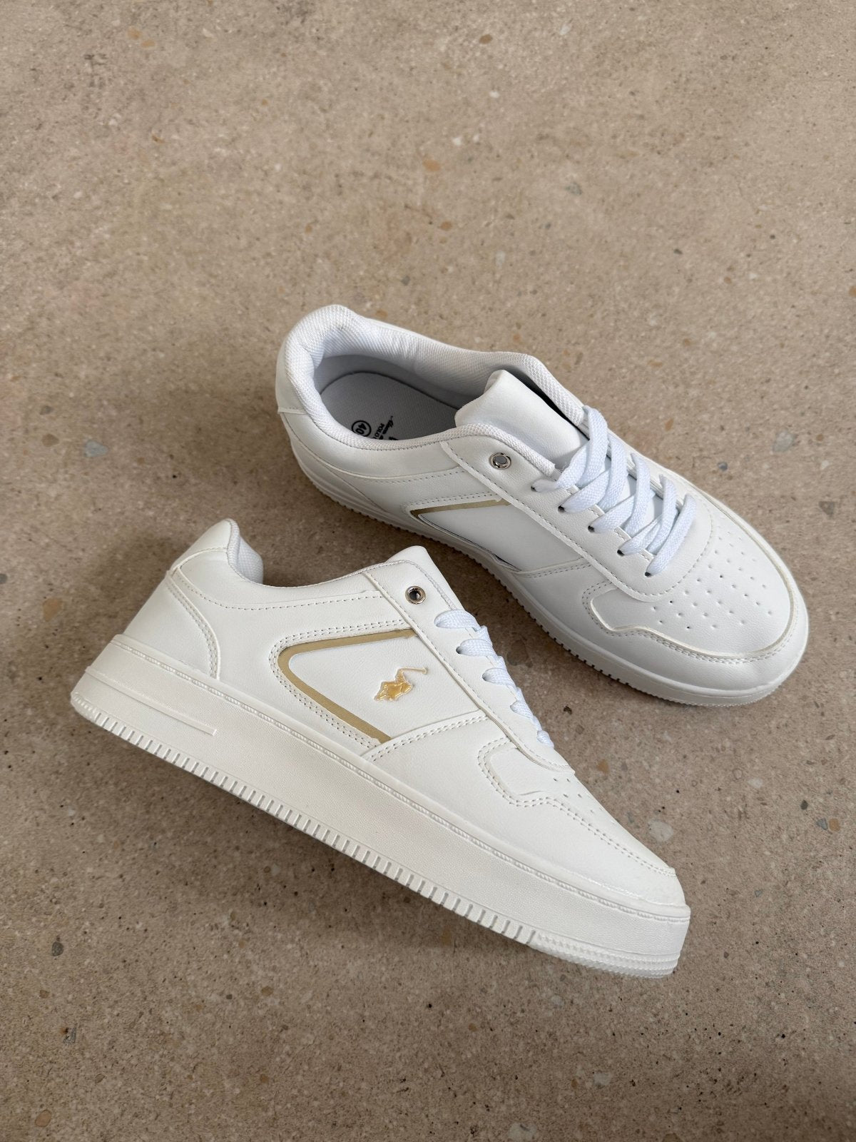 ASP-C003 WHITE GOLD 14853 - Calzado 365