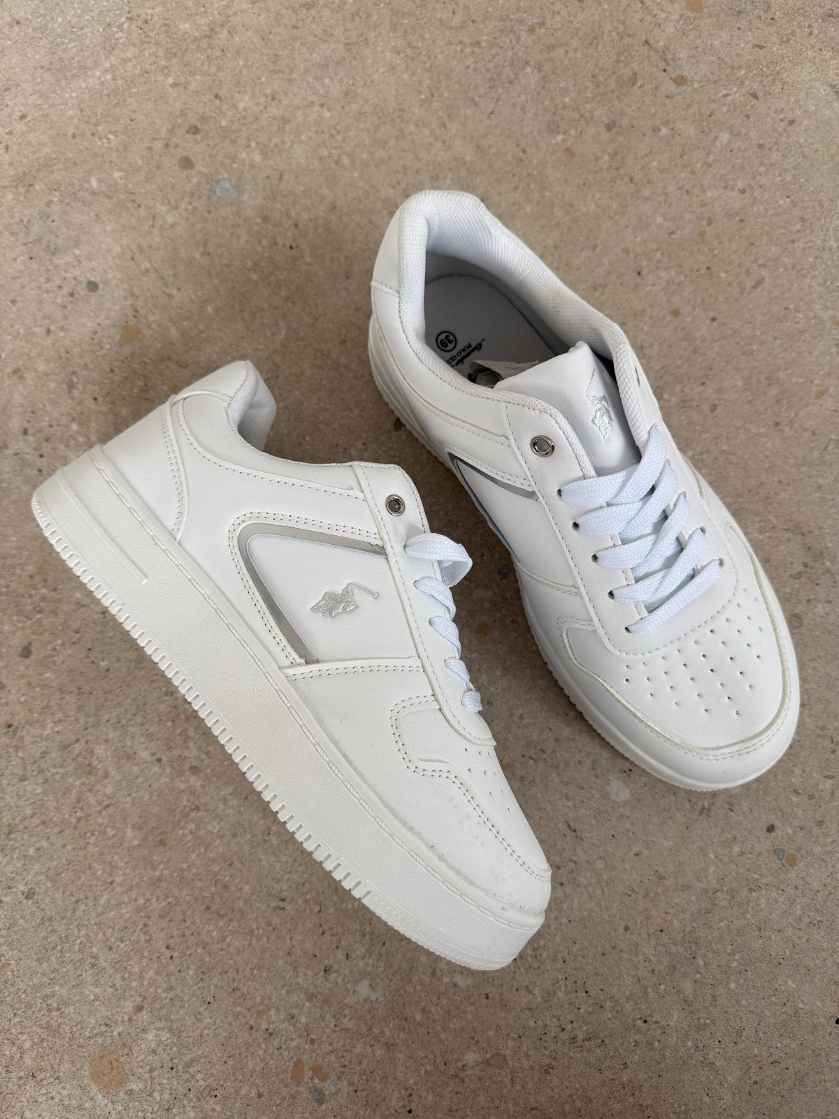 ASP-C003 WHITE SILVER 14854 - Calzado 365