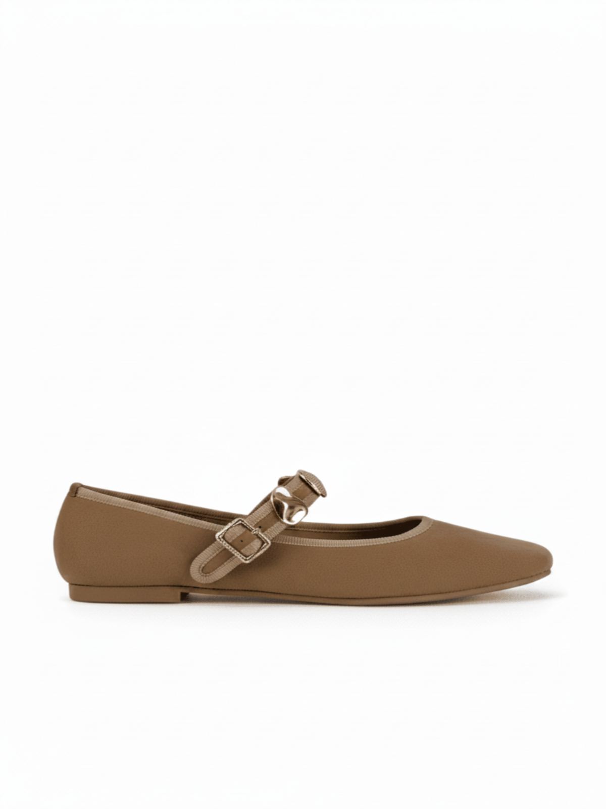 Bailarinas Camel Gamuza 15048 - Mary Jane, Hebilla, Casual de mujer Calzado 365 Costa Rica - Calzado 365