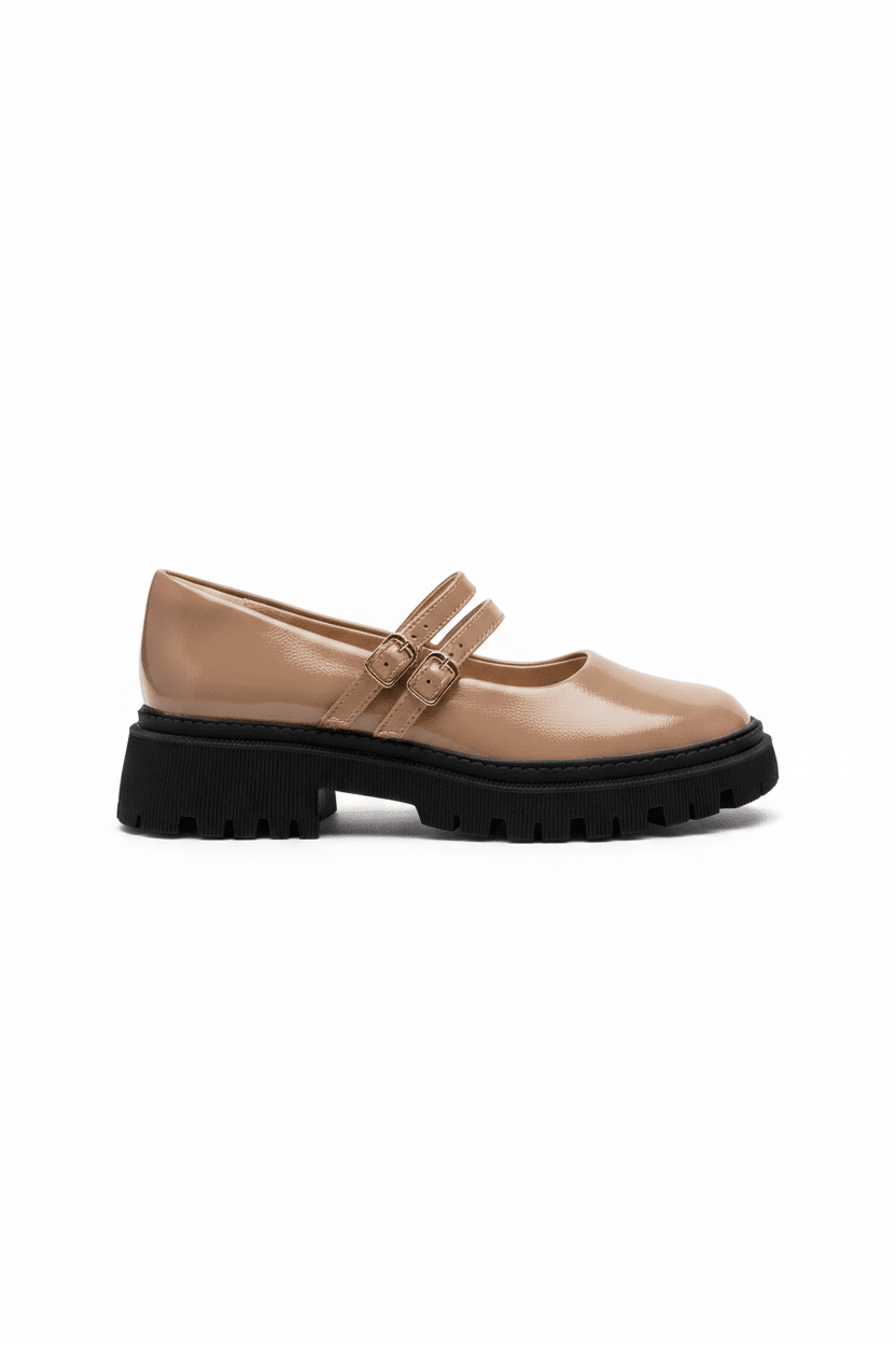 Bailarinas Nude Chunky 15024 Hebilla Casual de mujer Zoé Costa Rica - Calzado 365
