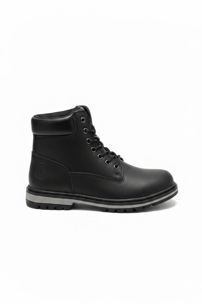 Botas Negro 15189 Cordones Casual de hombre Costa Rica - Calzado 365