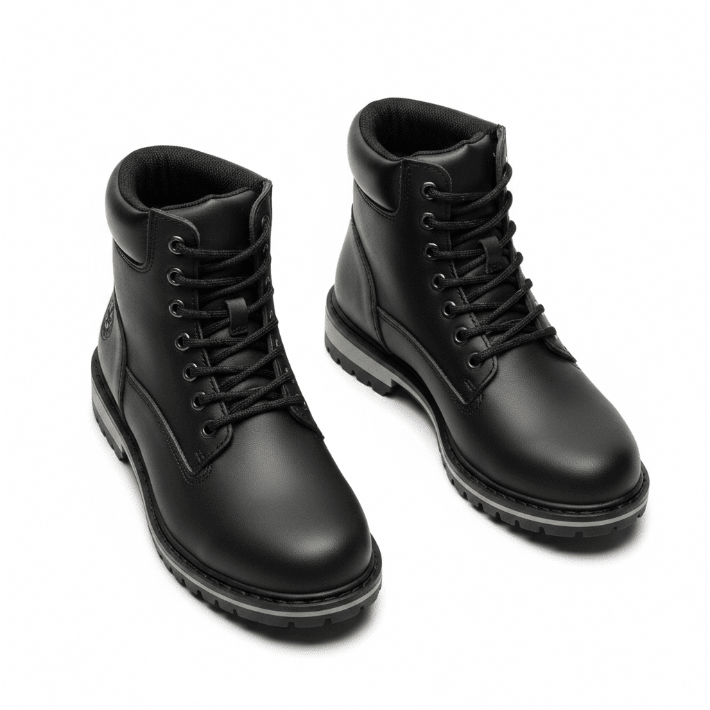 Botas Negro 15189 Cordones Casual de hombre Costa Rica - Calzado 365