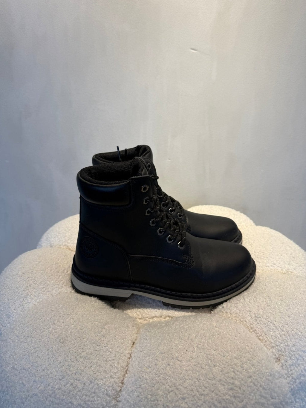 Botas Negro 15189 Cordones Casual de hombre Costa Rica - Calzado 365