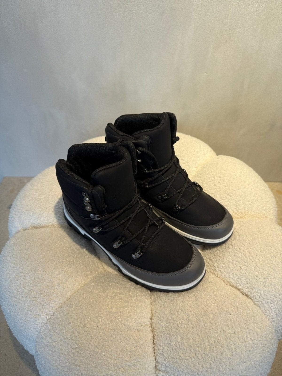 Botas Negro 15193 Casual Cordones de hombre Costa Rica - Calzado 365