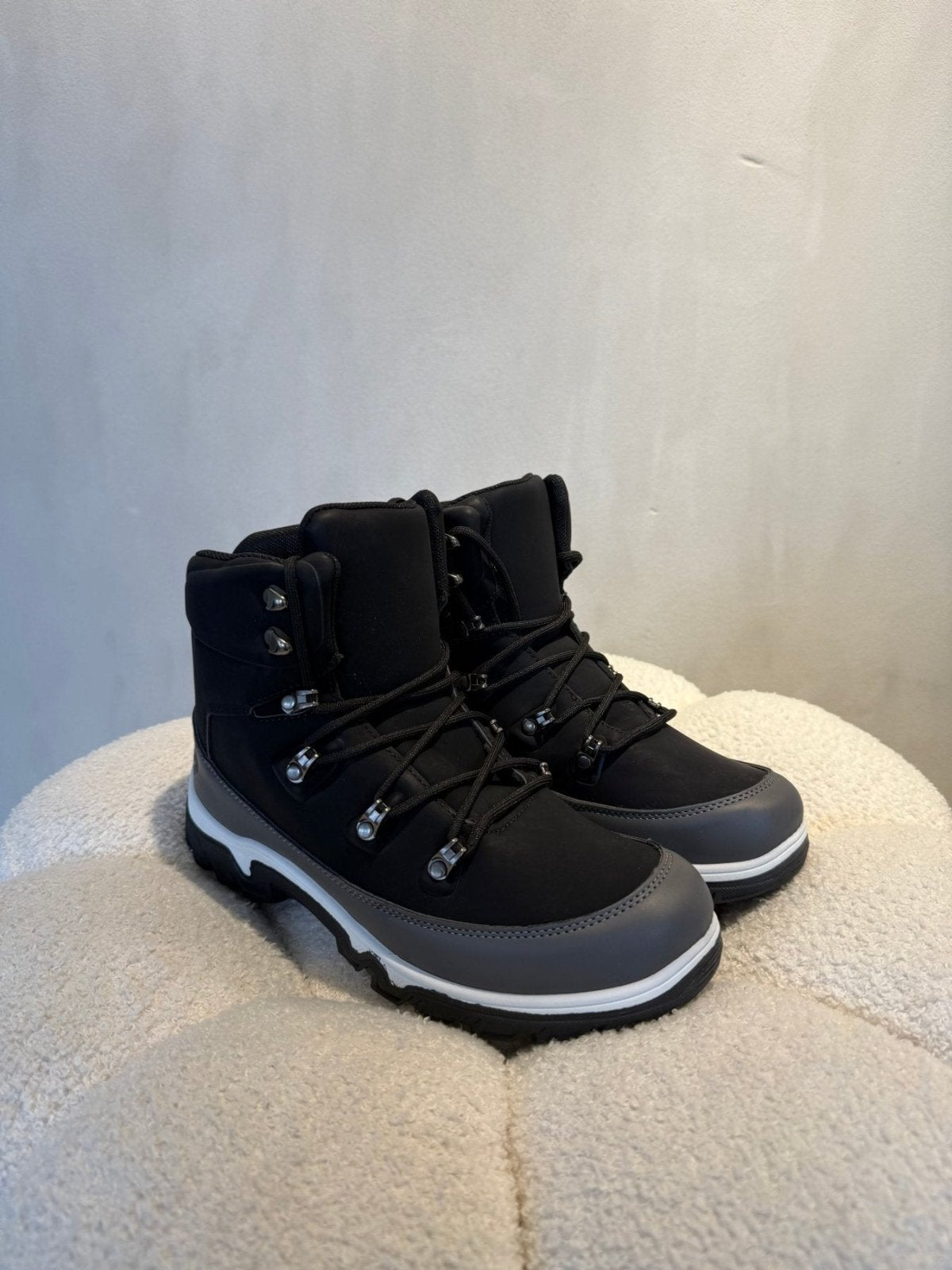 Botas Negro 15193 Casual Cordones de hombre Costa Rica - Calzado 365