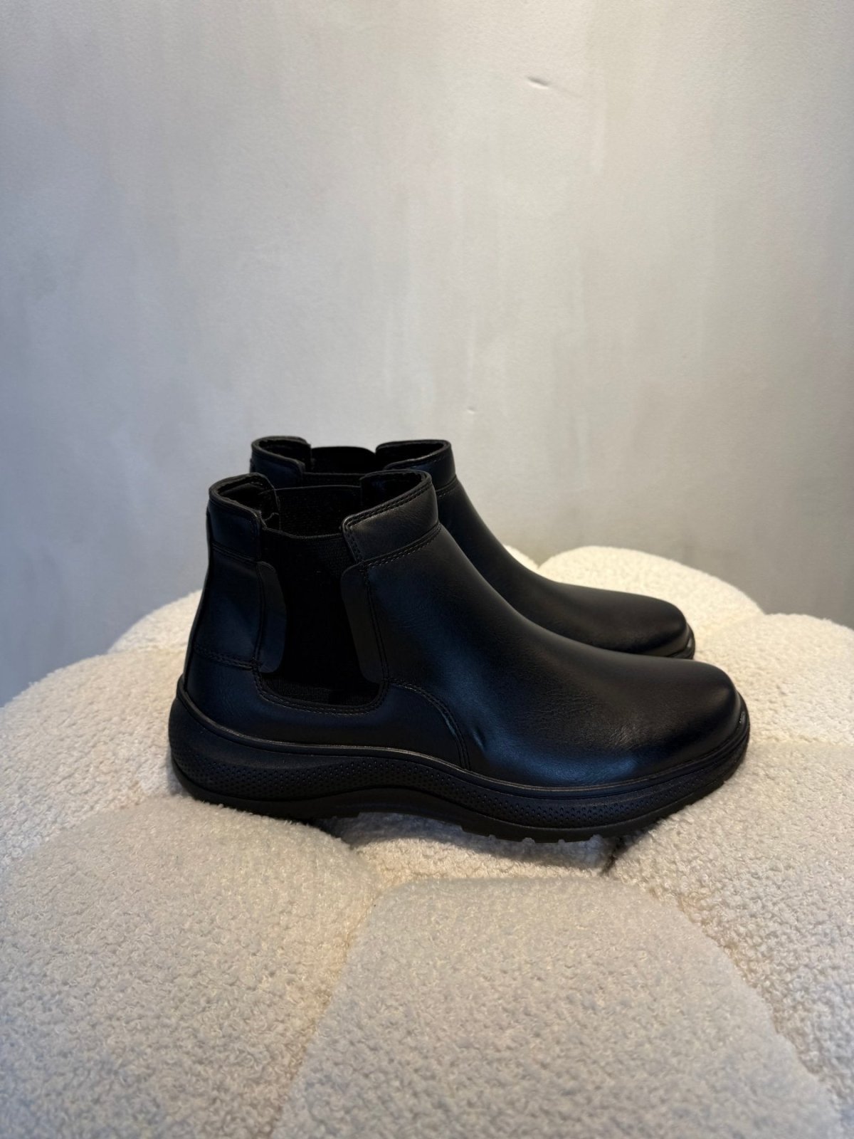 Botines Negro 15222 Elástico Casual de hombre Costa Rica - Calzado 365