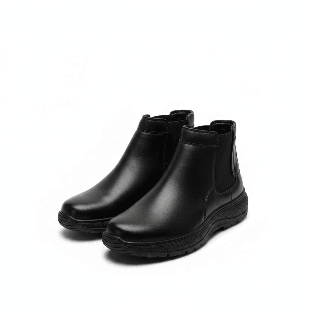 Botines Negro 15222 Elástico Casual de hombre Costa Rica - Calzado 365