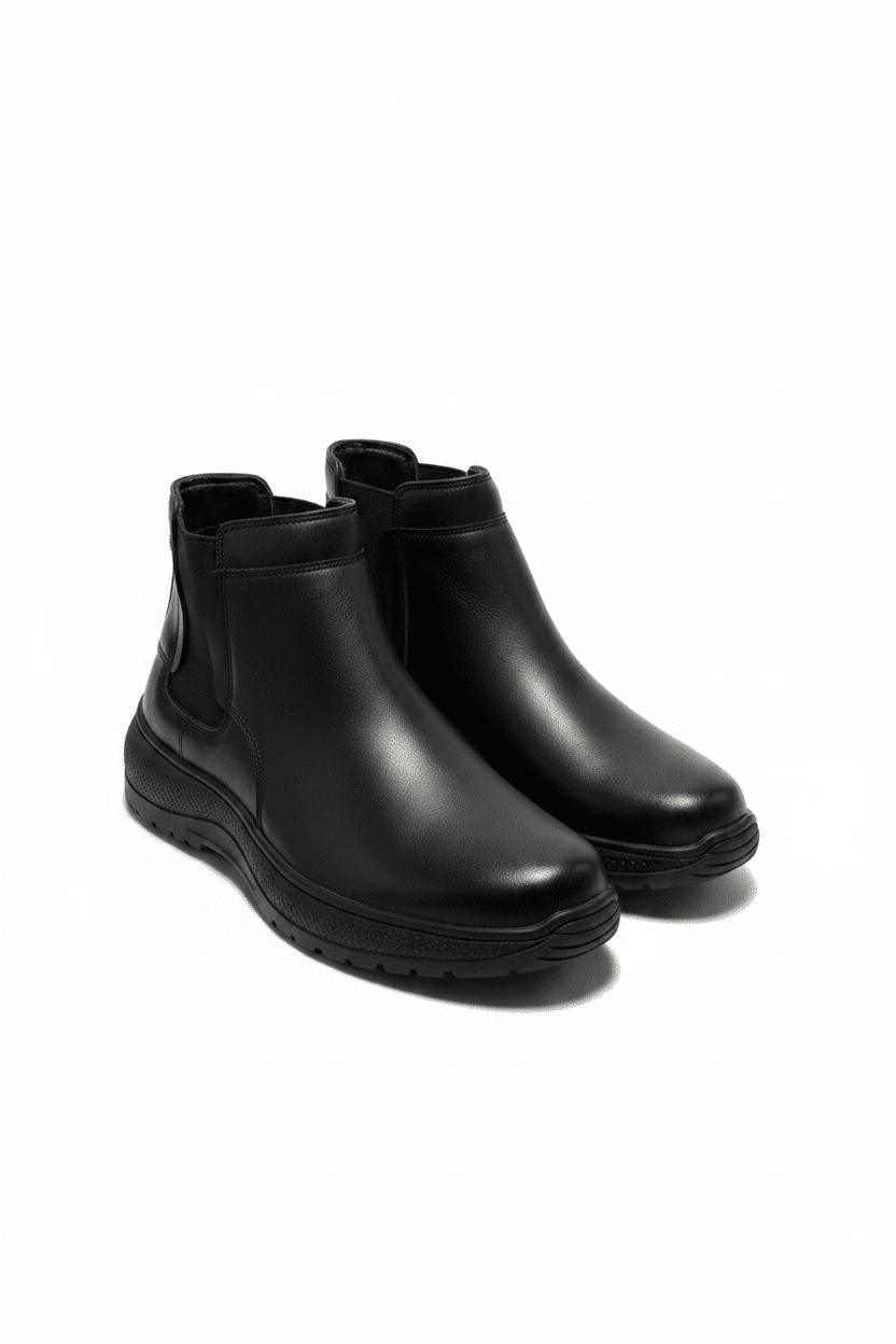 Botines Negro 15222 Elástico Casual de hombre Costa Rica - Calzado 365