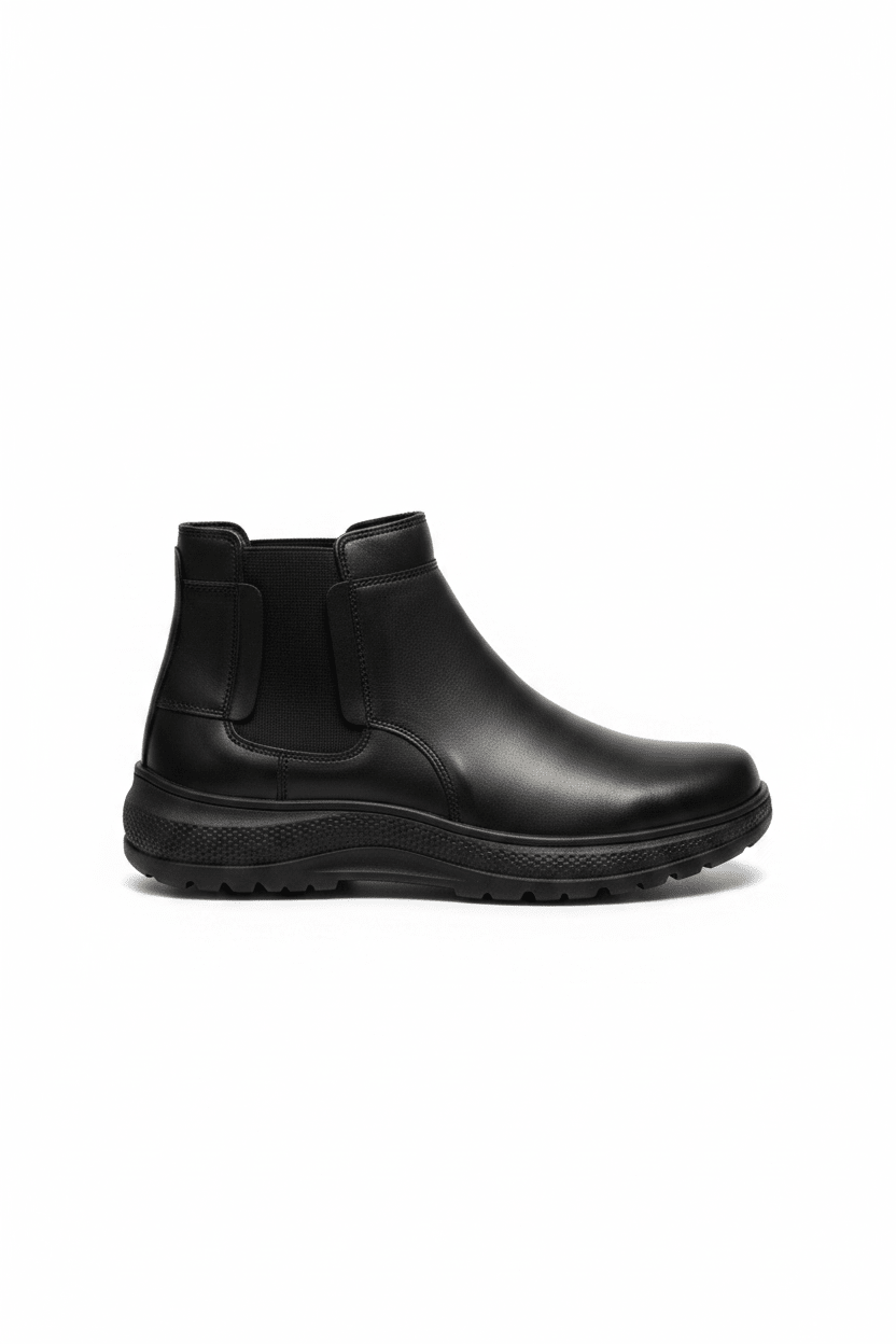 Botines Negro 15222 Elástico Casual de hombre Costa Rica - Calzado 365