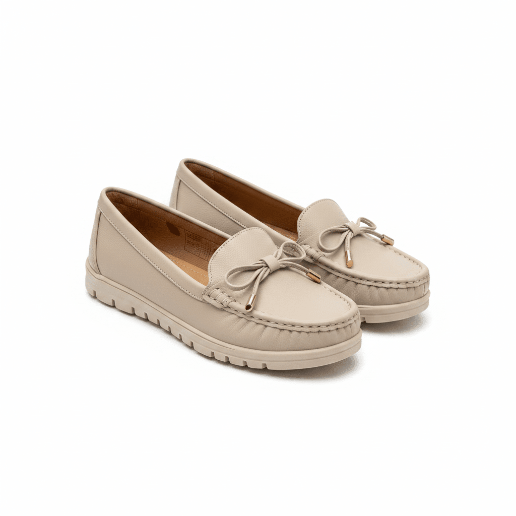 Mocasines Beige 15154 Casual de mujer Costa Rica - Calzado 365