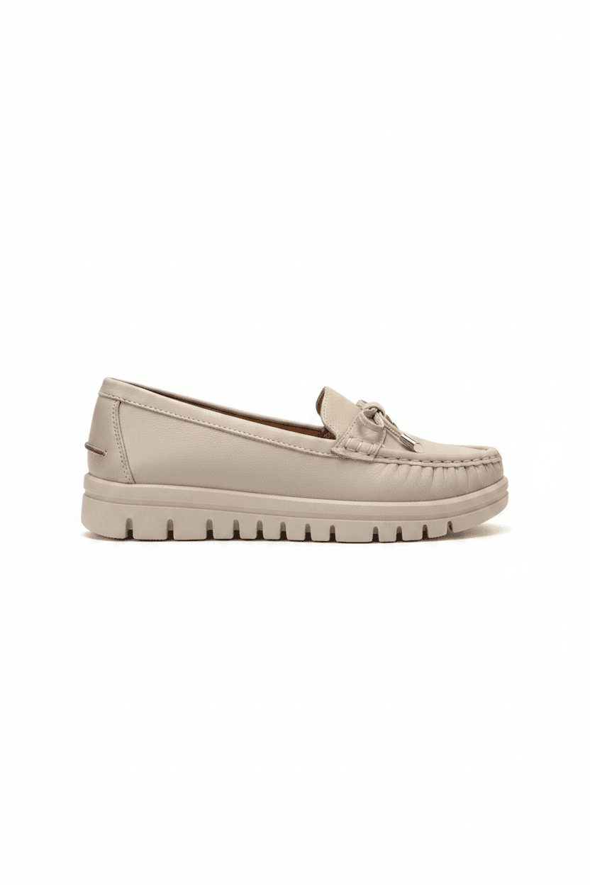 Mocasines Beige 15154 Casual de mujer Costa Rica - Calzado 365