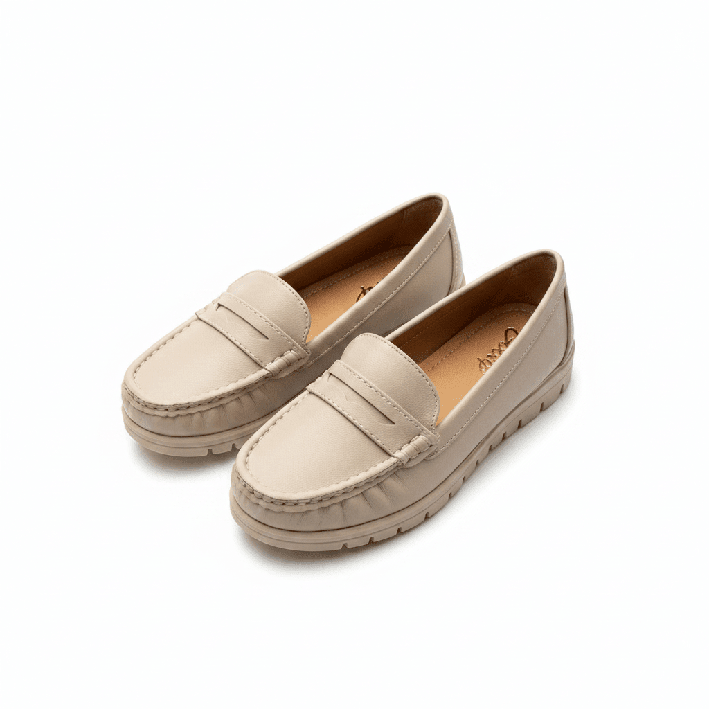 Mocasines Beige 15162 para mujer en Costa Rica - Calzado 365