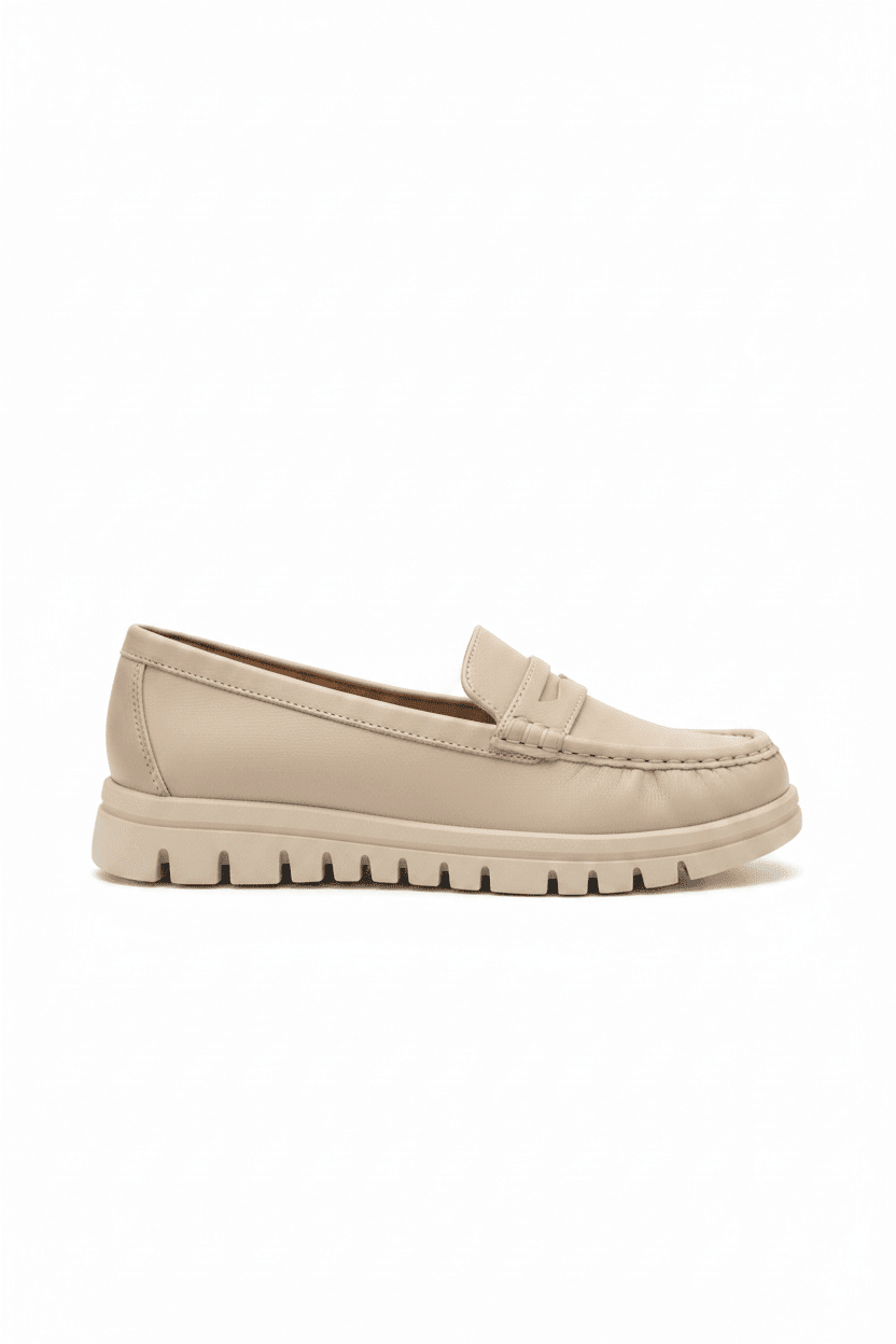 Mocasines Beige 15162 para mujer en Costa Rica - Calzado 365
