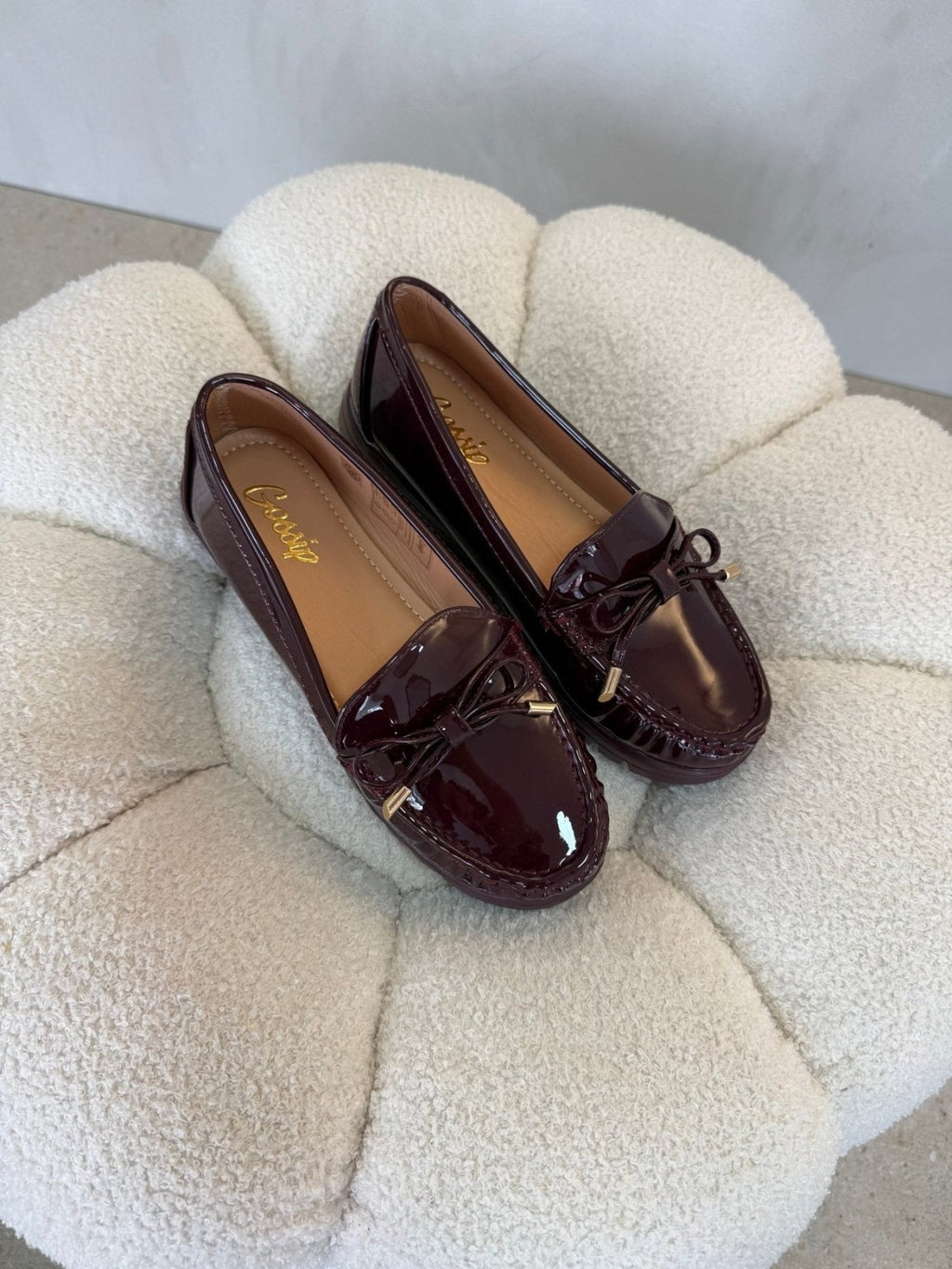 Mocasines Burgundy Charol 15157 Casual de mujer Costa Rica - Calzado 365