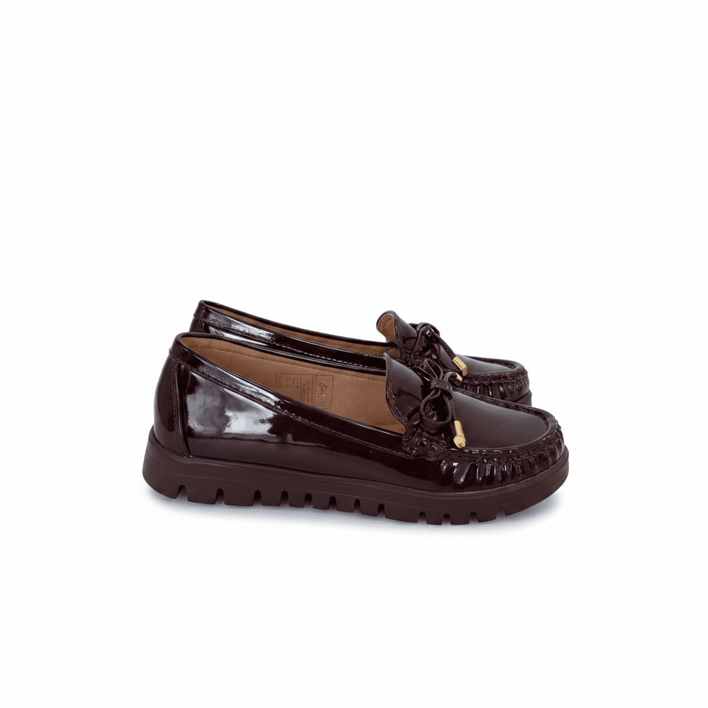 Mocasines Burgundy Charol 15157 Casual de mujer Costa Rica - Calzado 365