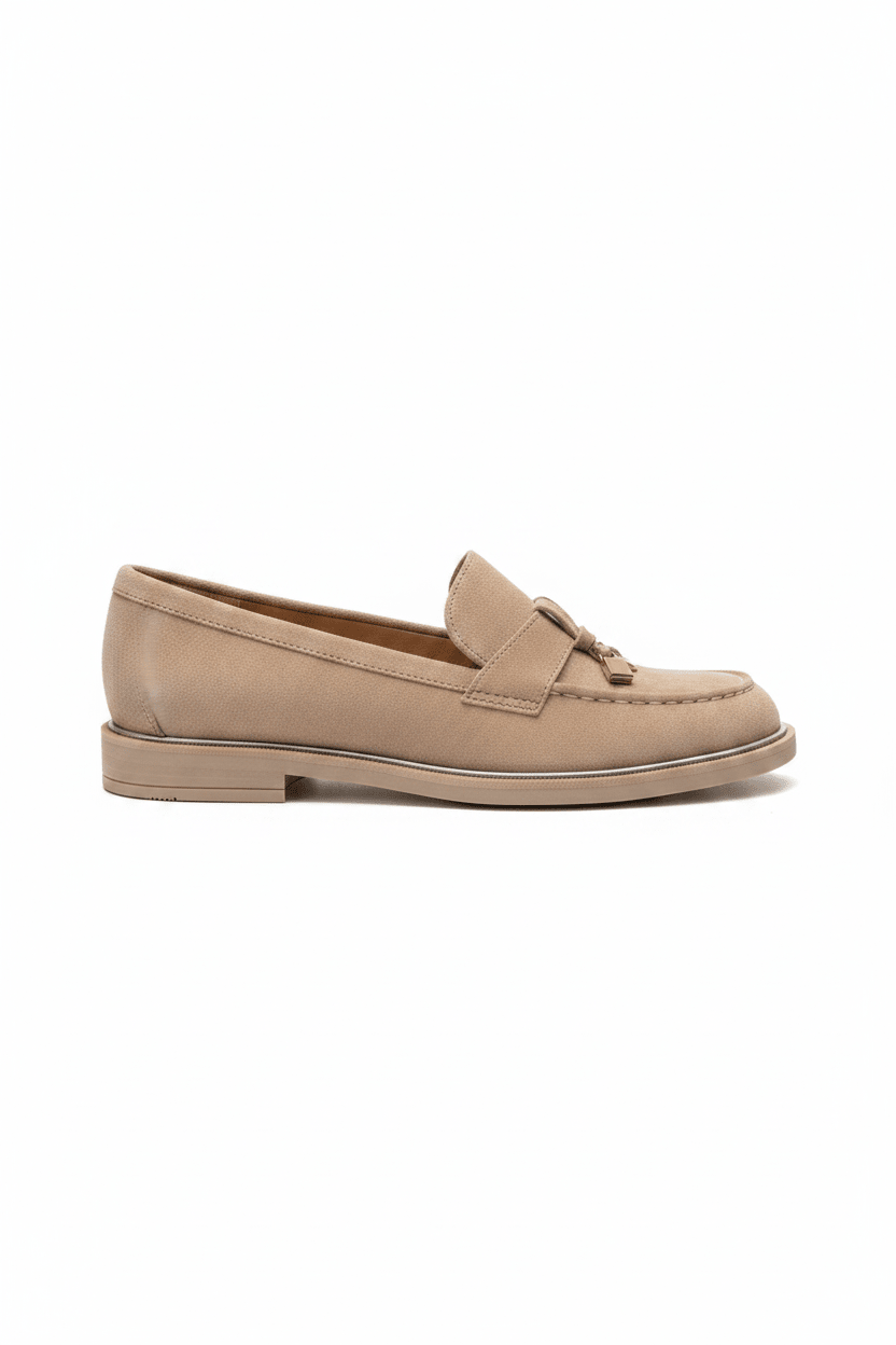Mocasines Gamuza 15028 Tacón Bajo Clásico Zoé Brand Costa Rica - Calzado 365