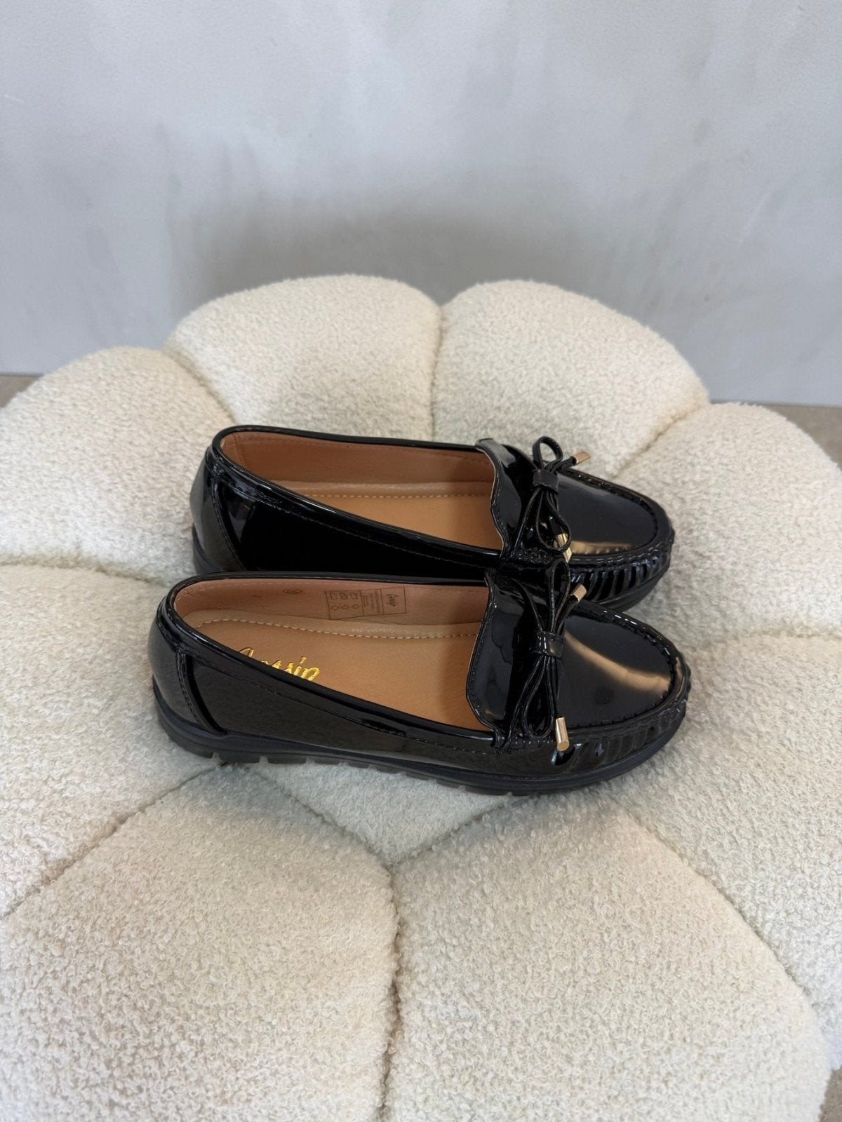 Mocasines Negro Charol 15156 Casual de mujer Costa Rica - Calzado 365