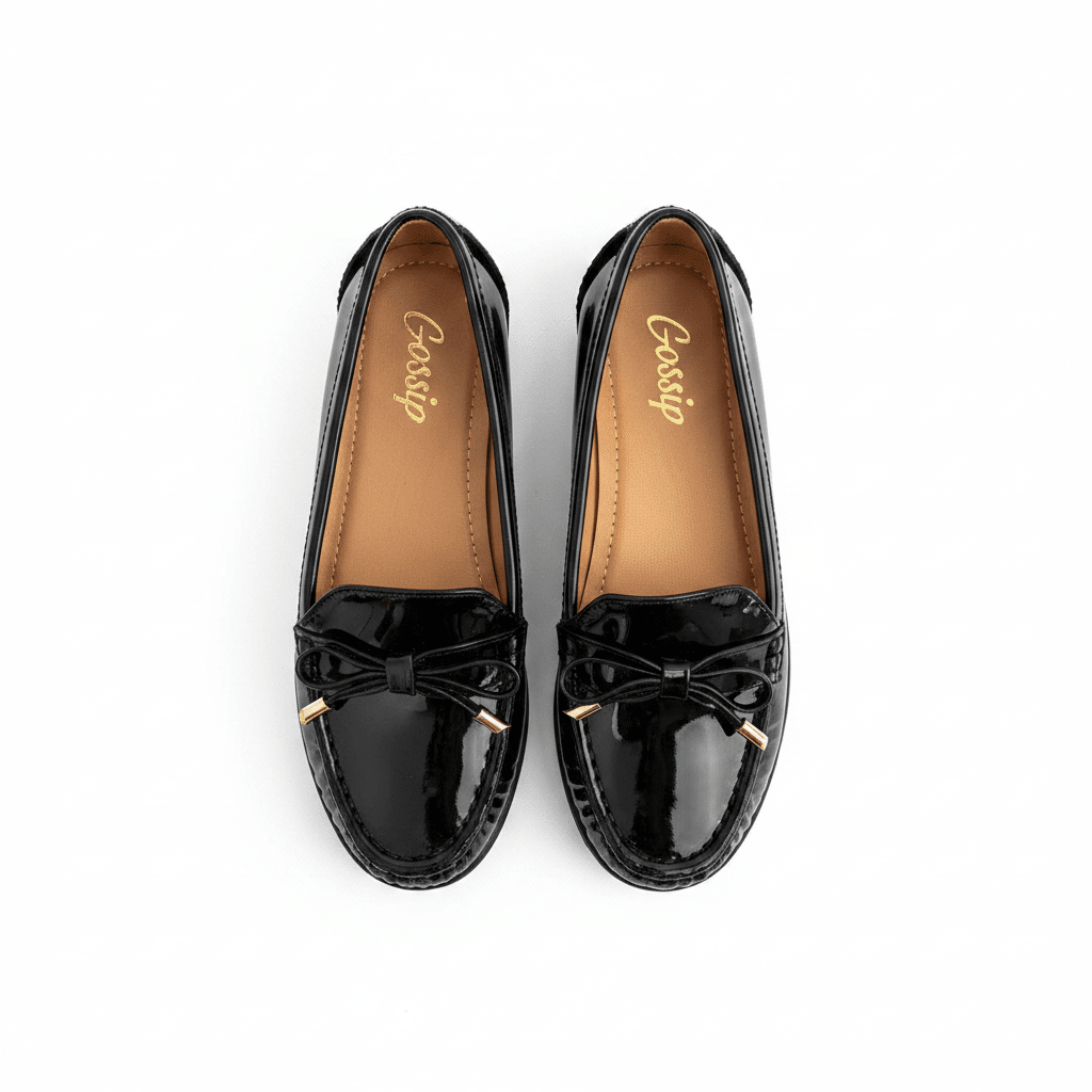 Mocasines Negro Charol 15156 Casual de mujer Costa Rica - Calzado 365