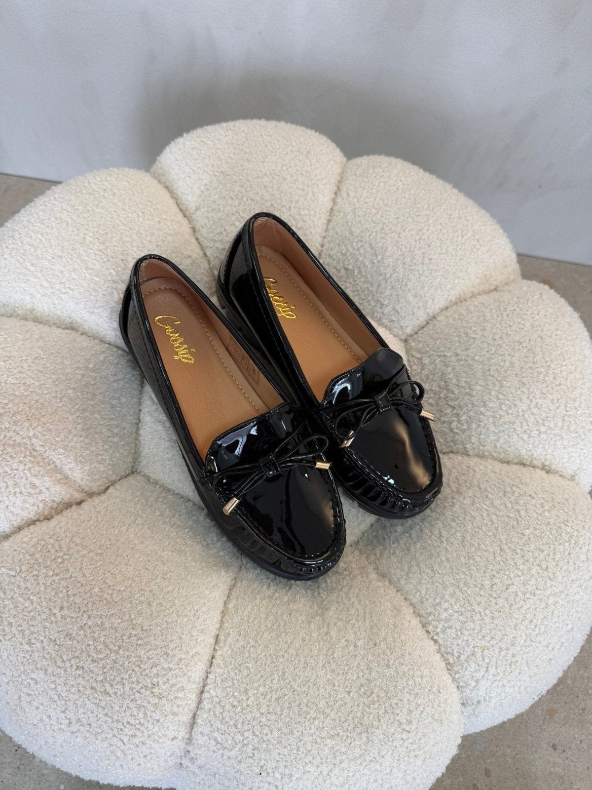 Mocasines Negro Charol 15156 Casual de mujer Costa Rica - Calzado 365