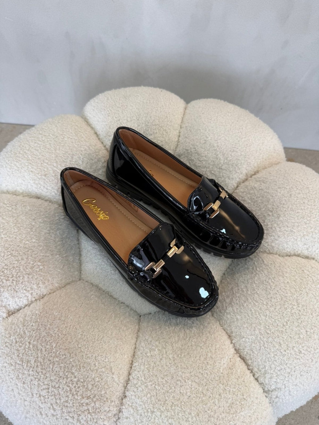 Mocasines Negro Charol 15160 Casual de mujer Costa Rica - Calzado 365