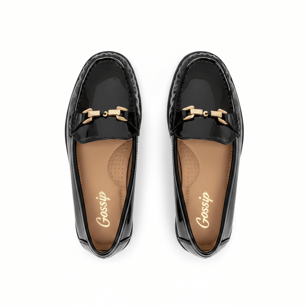 Mocasines Negro Charol 15160 Casual de mujer Costa Rica - Calzado 365