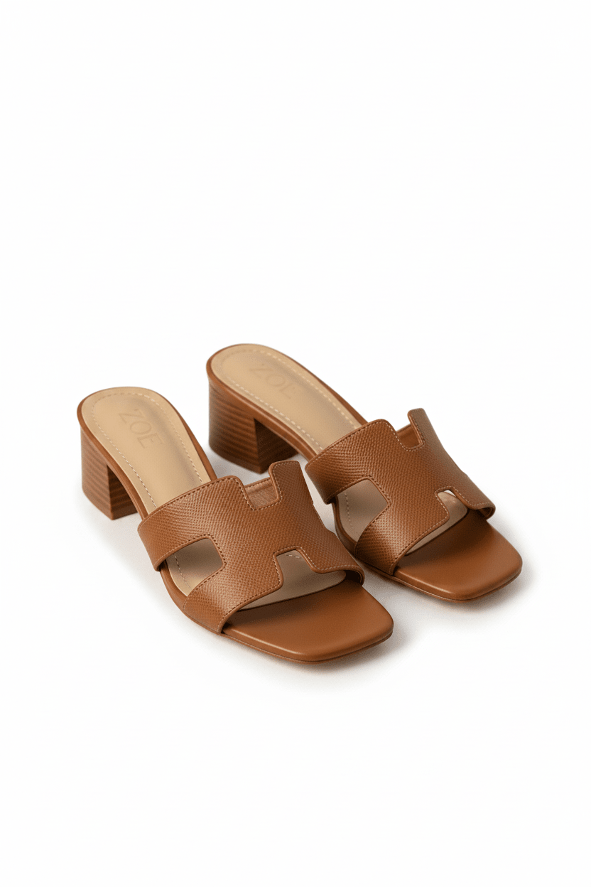 Sandalias 14966 Tacón Medio de mujer Zoé Brand Costa Rica - Calzado 365