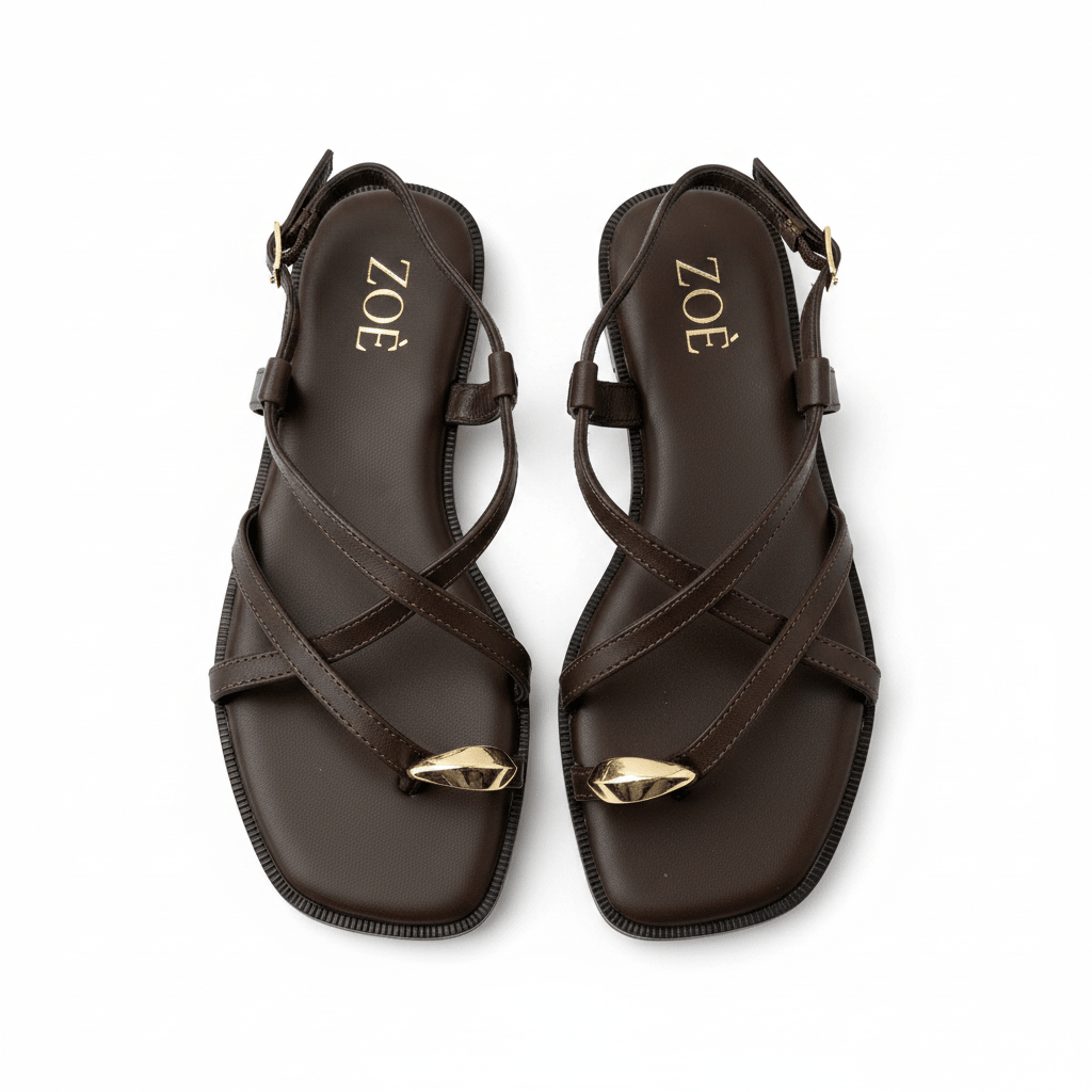 Sandalias 15060 Correa Slingback Casual de mujer Zoé Brand Costa Rica - Calzado 365