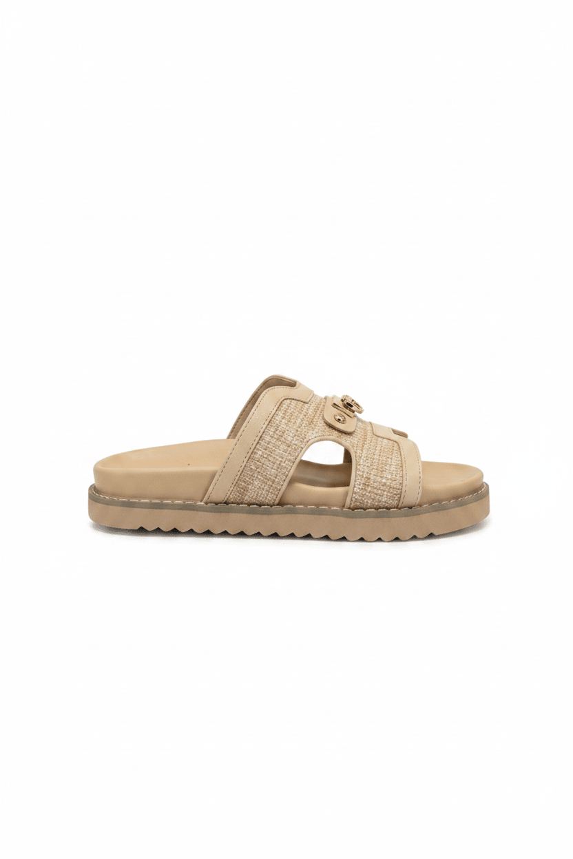 Sandalias Beige 15072 Plataforma Casual de mujer Zoé Brand Costa Rica - Calzado 365