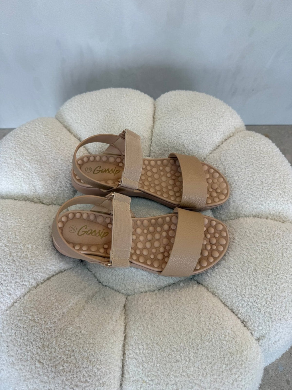 Sandalias Beige 15147 Correa Casual de mujer Costa Rica - Calzado 365