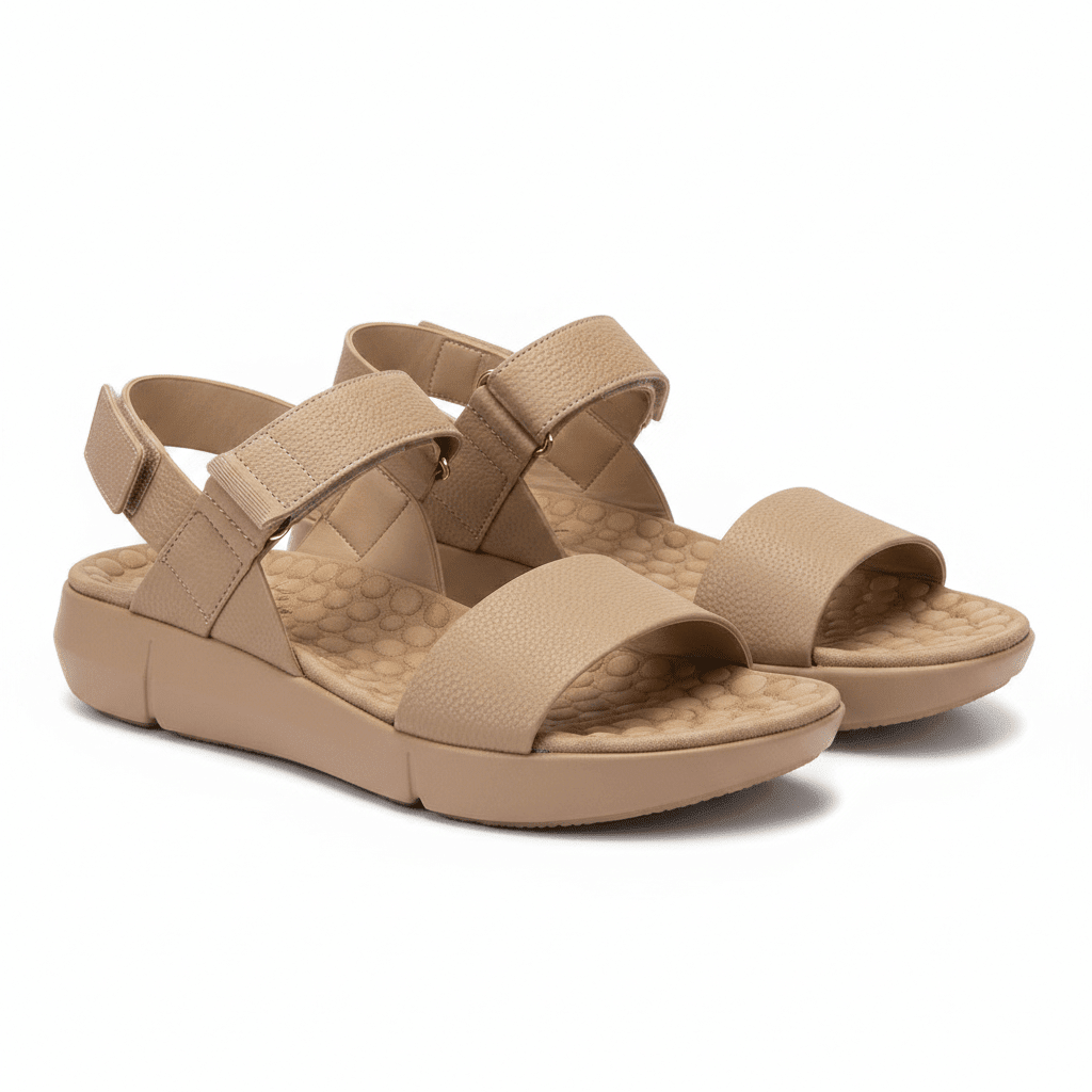 Sandalias Beige 15147 Correa Casual de mujer Costa Rica - Calzado 365