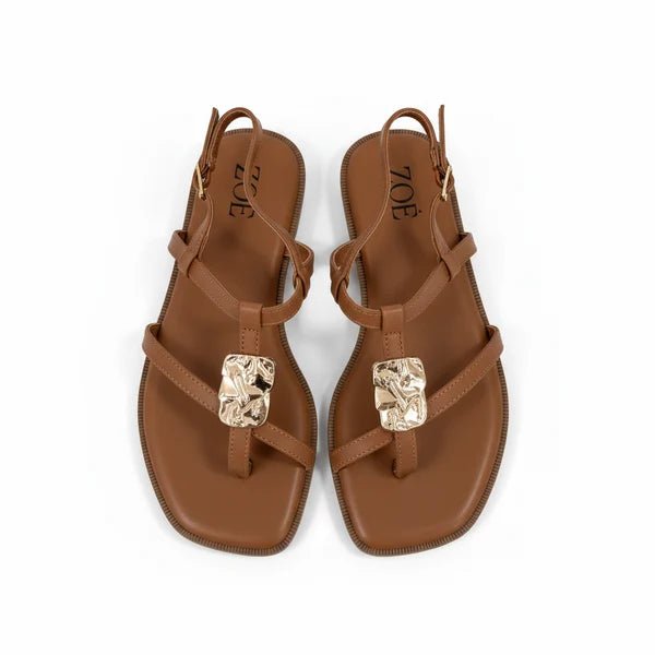 Sandalias Brillos 15062 Correa Slingback Casual de mujer Zoé Brand Costa Rica - Calzado 365