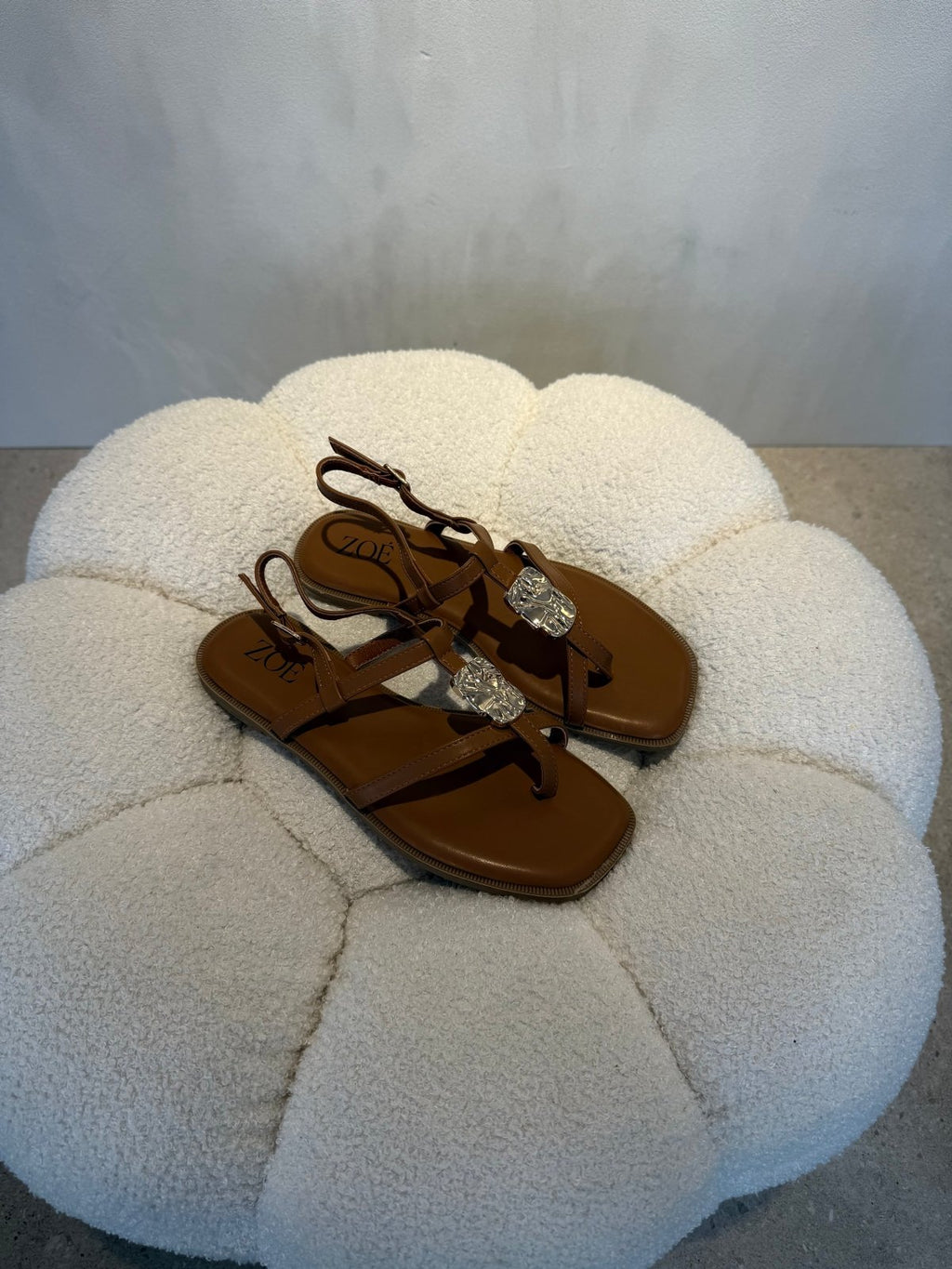 Sandalias Brillos 15062 Correa Slingback Casual de mujer Zoé Brand Costa Rica - Calzado 365
