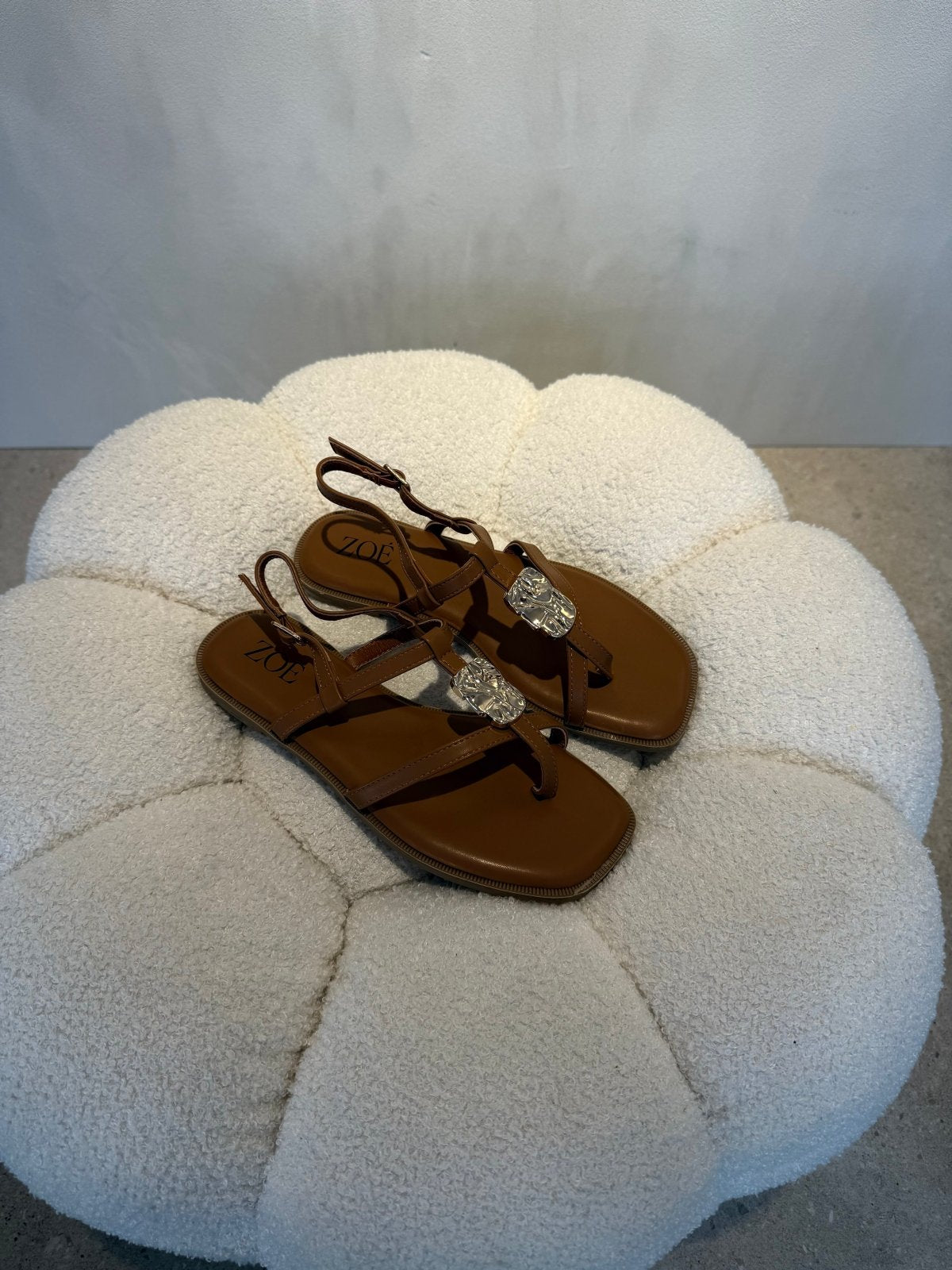 Sandalias Brillos 15062 Correa Slingback Casual de mujer Zoé Brand Costa Rica - Calzado 365