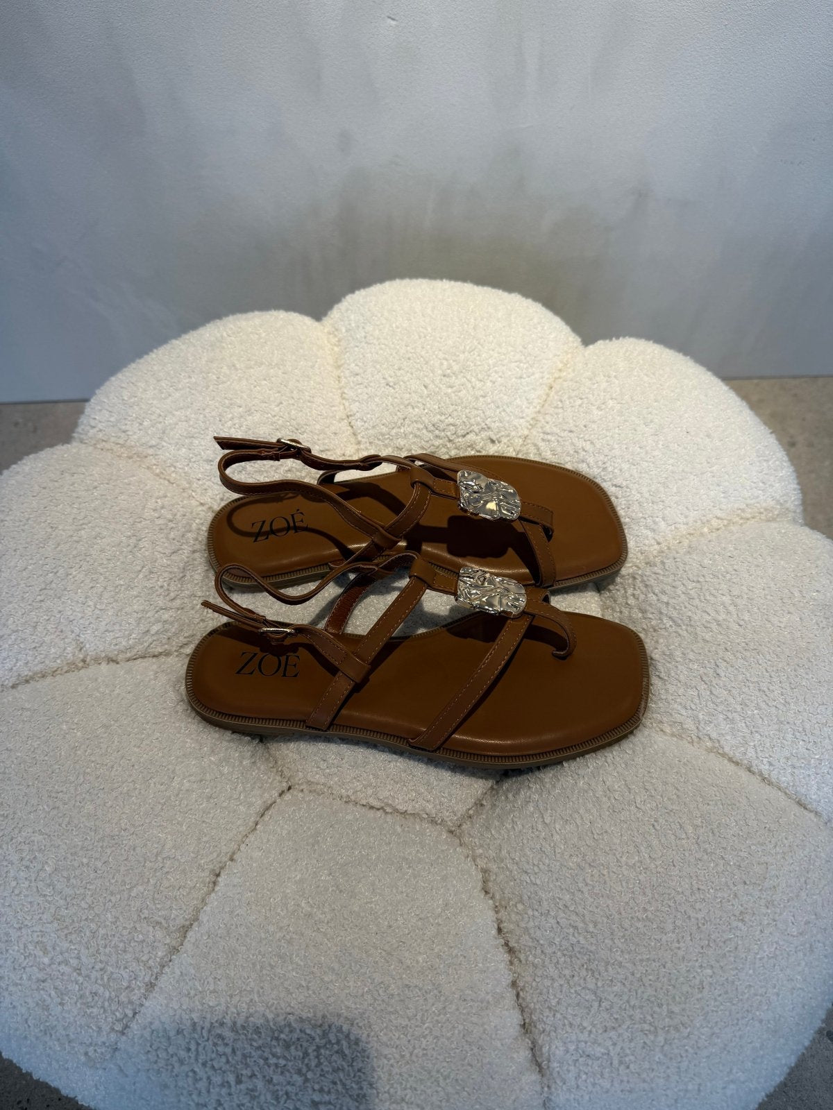 Sandalias Brillos 15062 Correa Slingback Casual de mujer Zoé Brand Costa Rica - Calzado 365