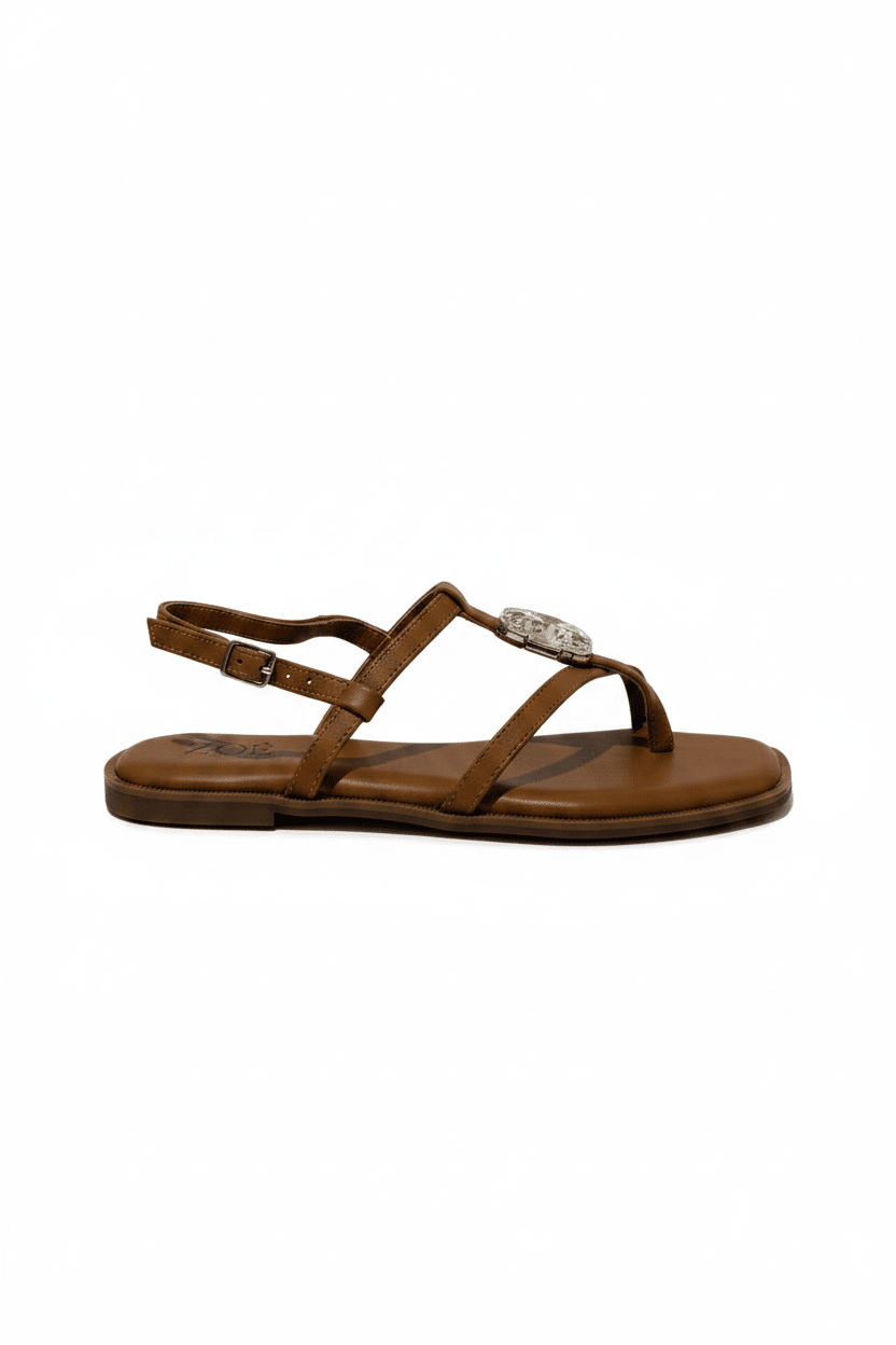 Sandalias Brillos 15062 Correa Slingback Casual de mujer Zoé Brand Costa Rica - Calzado 365