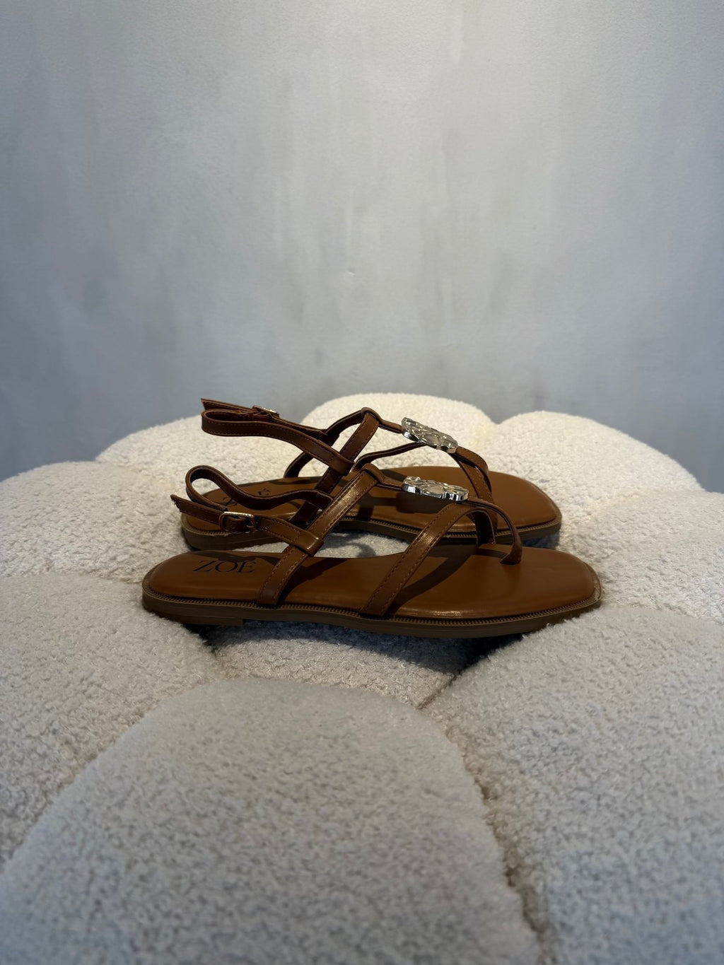 Sandalias Brillos 15062 Correa Slingback Casual de mujer Zoé Brand Costa Rica - Calzado 365