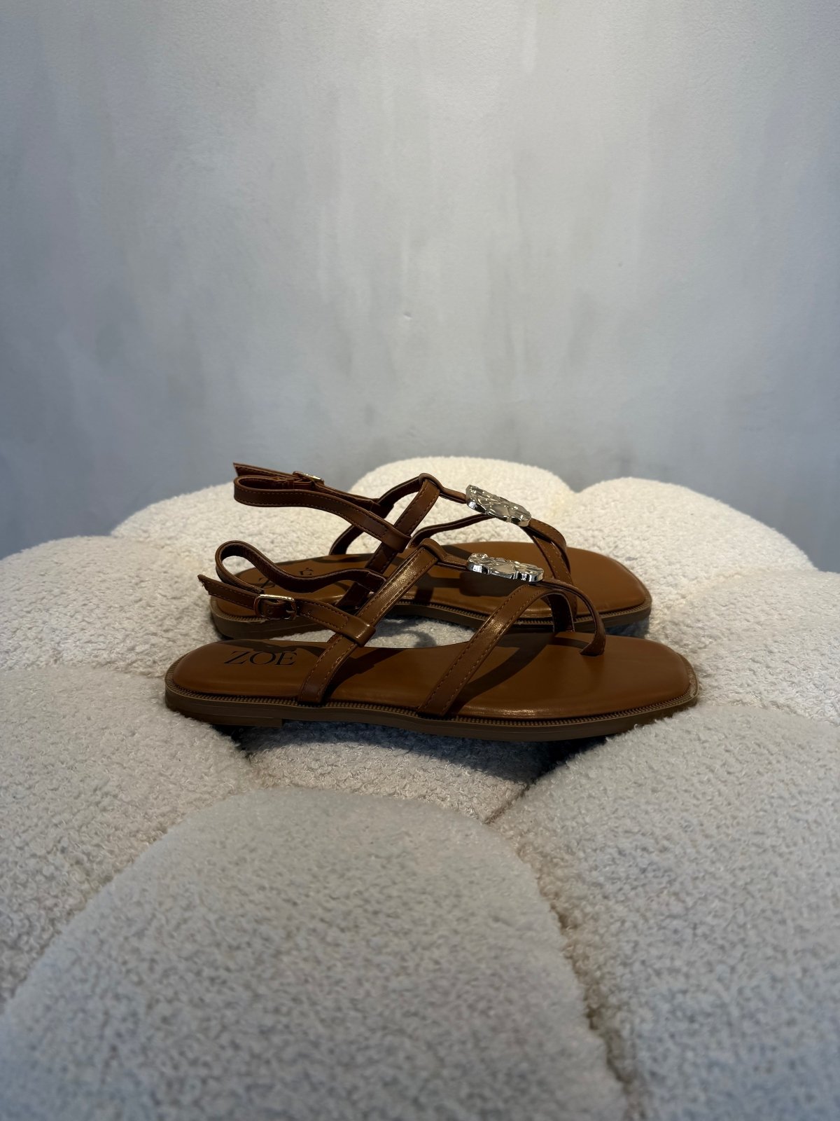 Sandalias Brillos 15062 Correa Slingback Casual de mujer Zoé Brand Costa Rica - Calzado 365