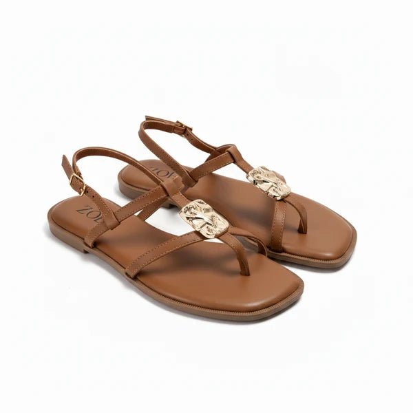 Sandalias Brillos 15062 Correa Slingback Casual de mujer Zoé Brand Costa Rica - Calzado 365