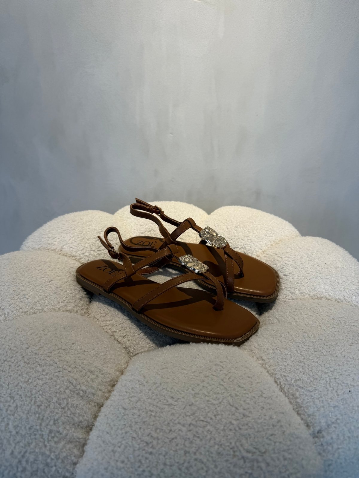 Sandalias Brillos 15062 Correa Slingback Casual de mujer Zoé Brand Costa Rica - Calzado 365