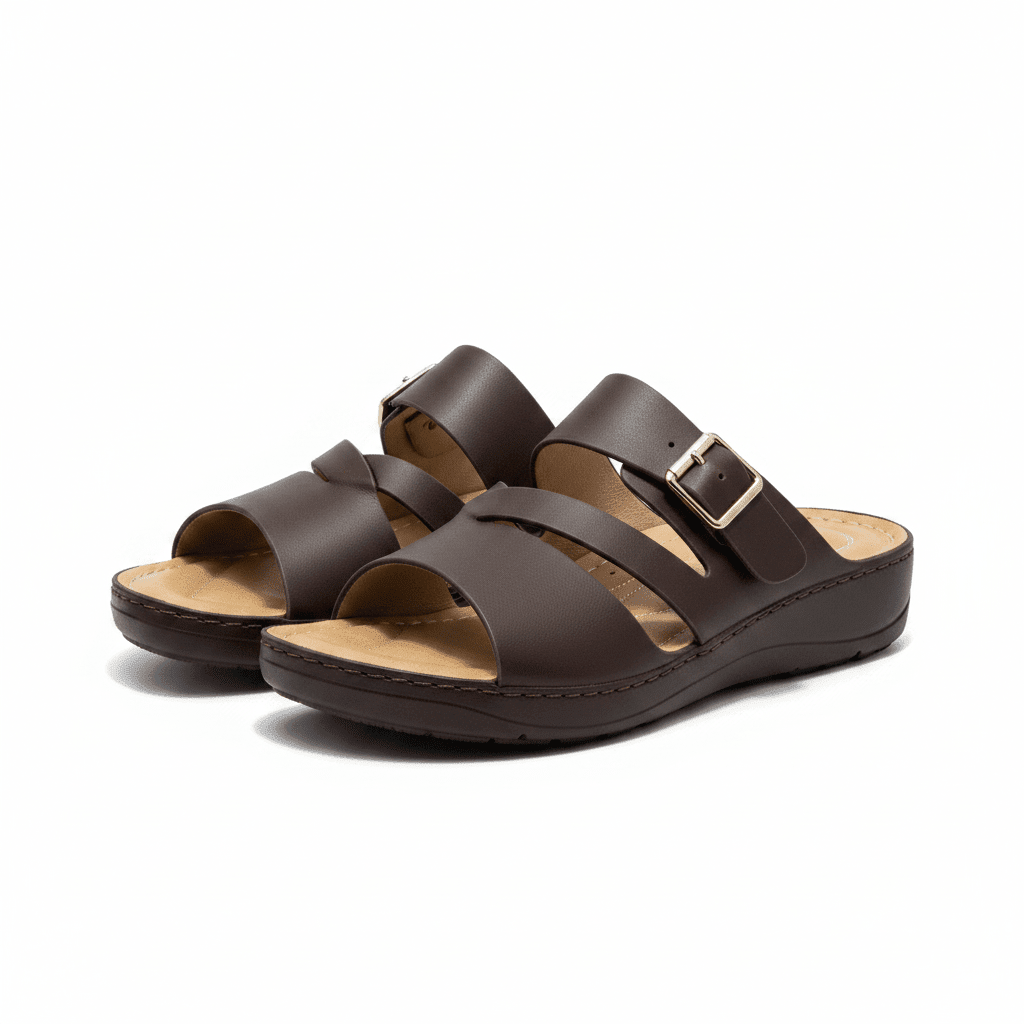 Sandalias Cuña 15206 Hebilla Correa Casual de mujer Costa Rica - Calzado 365