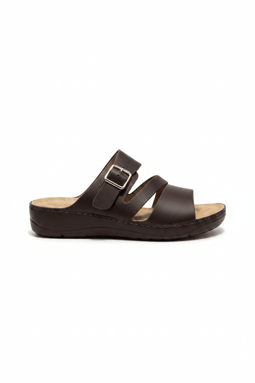 Sandalias Cuña 15206 Hebilla Correa Casual de mujer Costa Rica - Calzado 365