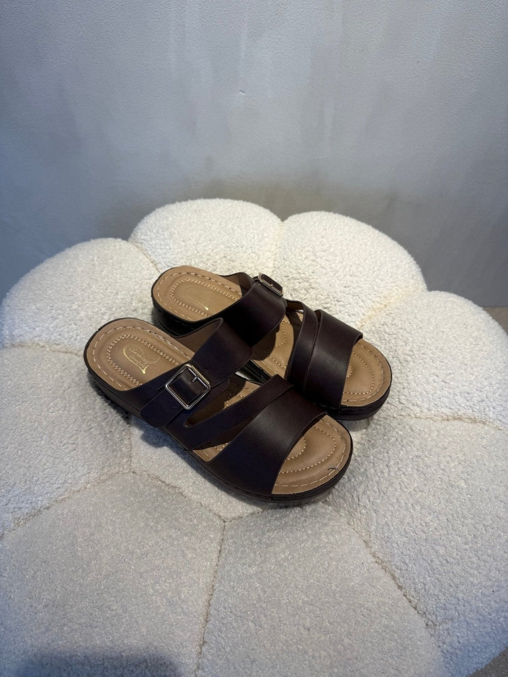 Sandalias Cuña 15206 Hebilla Correa Casual de mujer Costa Rica - Calzado 365