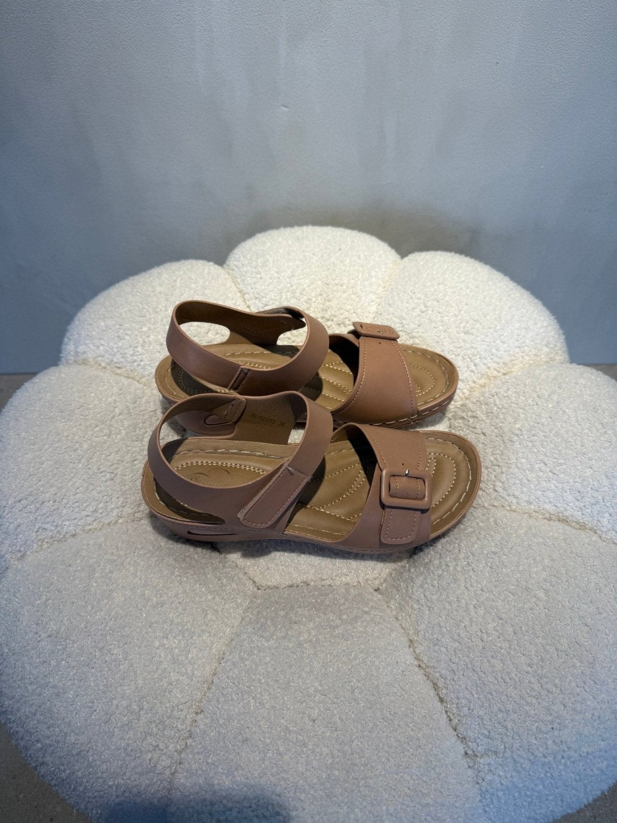 Sandalias Cuña 15214 Hebilla Correa Casual de mujer Costa Rica - Calzado 365