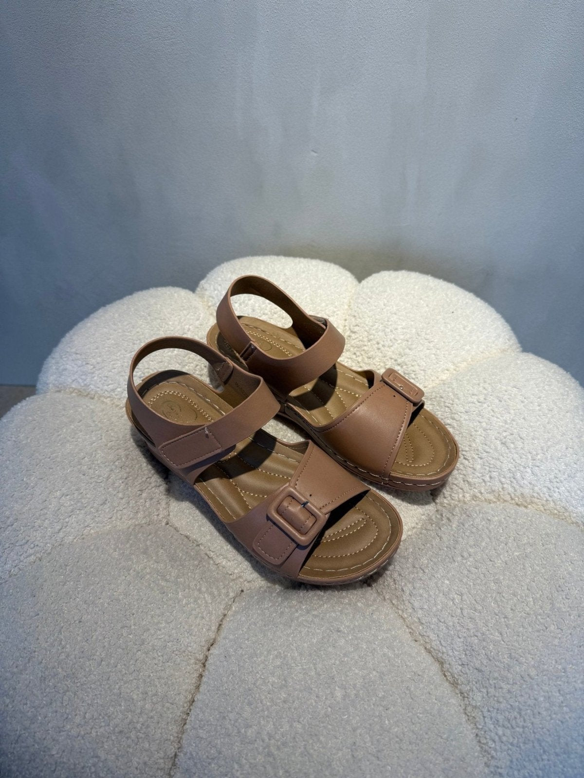 Sandalias Cuña 15214 Hebilla Correa Casual de mujer Costa Rica - Calzado 365