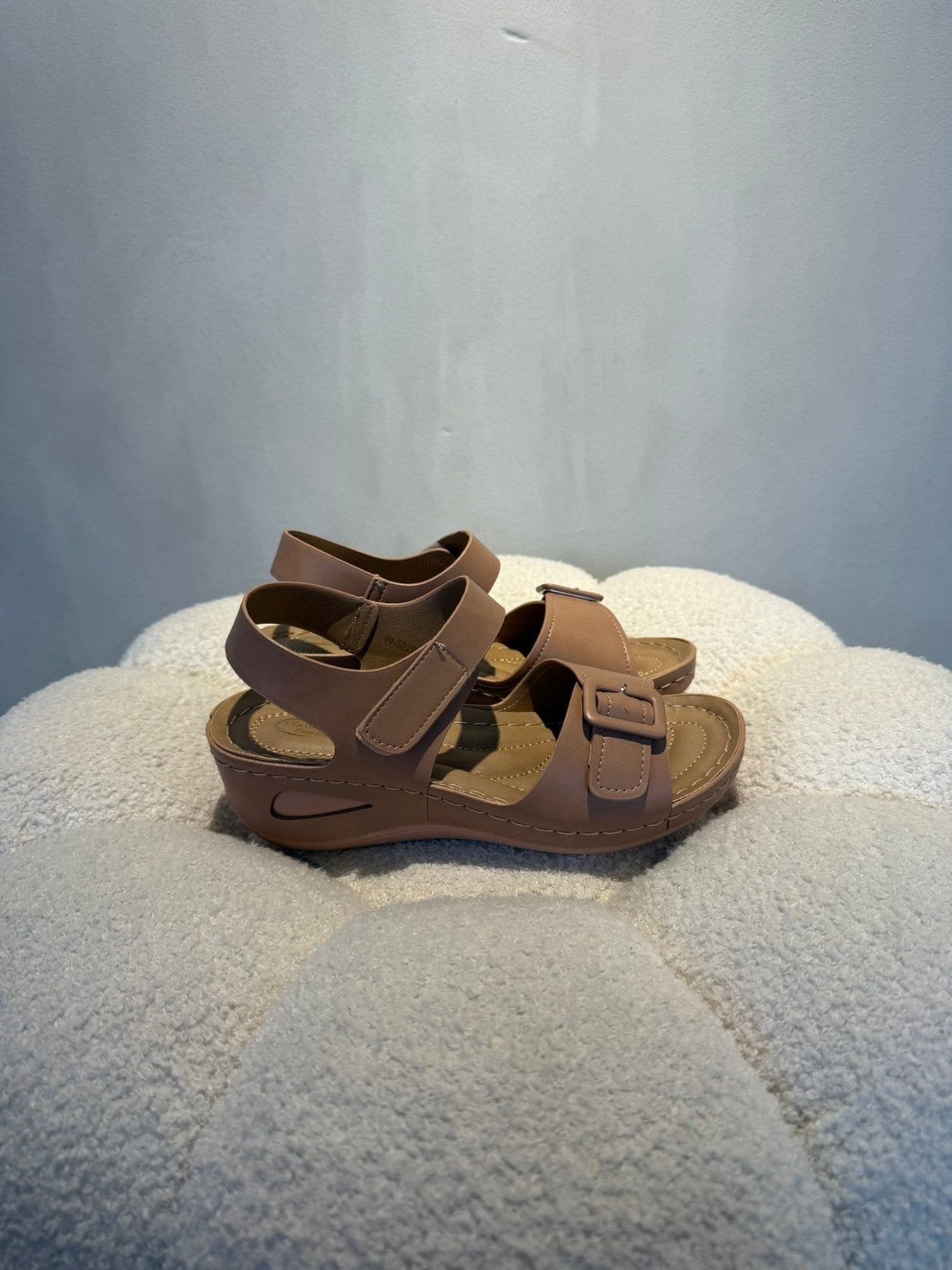 Sandalias Cuña 15214 Hebilla Correa Casual de mujer Costa Rica - Calzado 365